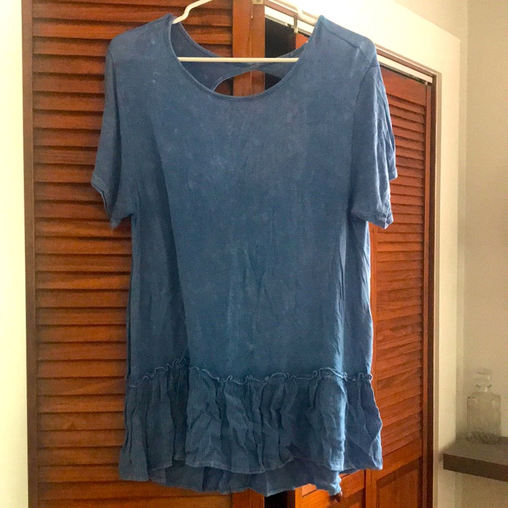 Blue blouse